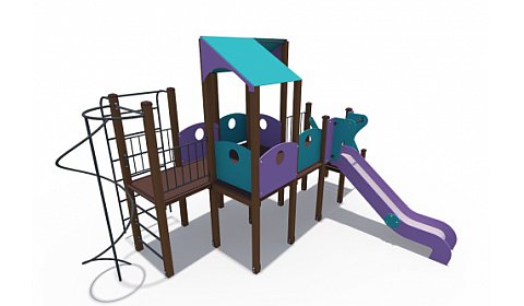 ДИО 13080.2 Детский игровой комплекс Викинг Н-1200