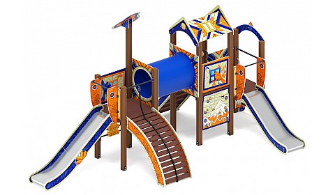 Рада (Калейдоскоп) - ДИК 2.01.2.08-45 - Игровой комплекс H=900, H=1200