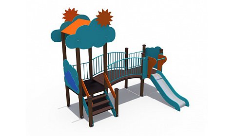 ДИО 04102 Детский игровой комплекс Облачко Н-750