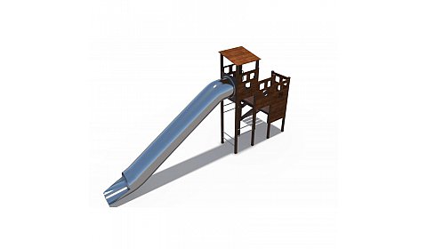 ДИО 10219 Игровой комплекс серии Миндаль (горка Н-2000)