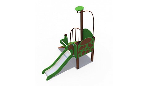 ДИО 04080 Детский игровой комплекс серии Браун Черепашка Н-750