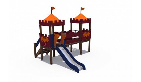 ДИО 02020 Детский игровой комплекс серии империя "Бастион" Н-900