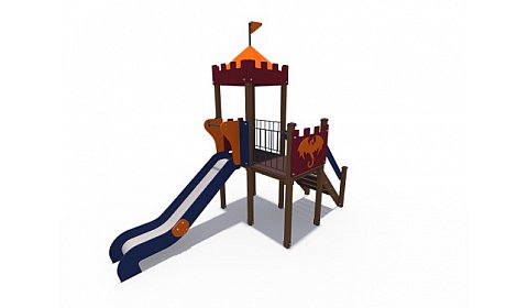 ДИО 02010 Детский игровой комплекс серии империя "Башня дракона" Н-1200