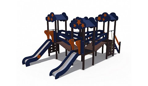 ДИО 04105 Детский игровой комплекс Галактика Н-900 и Н-1200