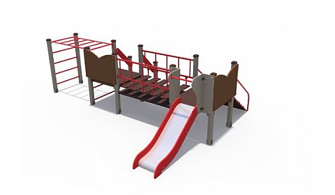 ДИО 04019  Детский игровой комплекс серии Городские кварталы Н-750