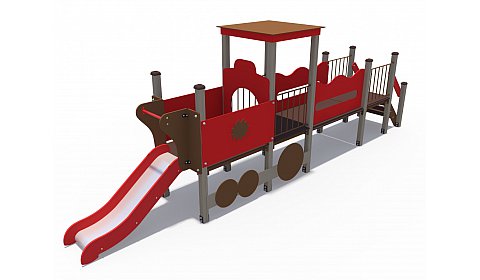 ИО 73004 Горка (в виде игровой формы Паровозик)