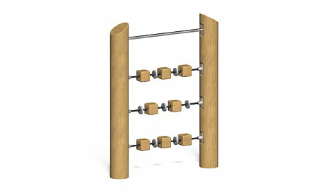 Игровая панель с поворотными кубиками ПС-110.5