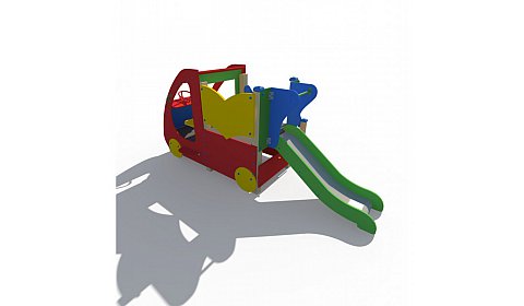 ДИФ 01281 Машинка с горкой Н-750