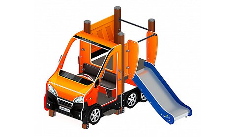 Машинка (оранжевый) тип 1 - ДИК 1.03.1.01-01 - Игровой комплекс H=750
