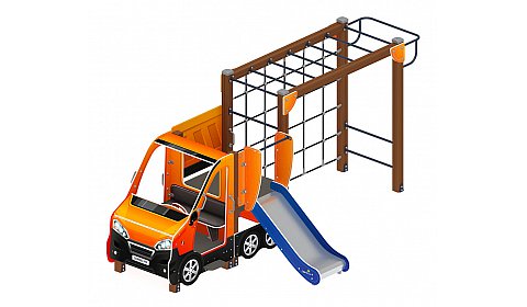 Машинка (оранжевый) тип 2 - ДИК 1.03.1.02-01 - Игровой комплекс H=750