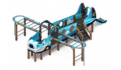 Аэроплан - ДИК 1.03.4.01-01.C (Дракон) - Игровой комплекс H=900