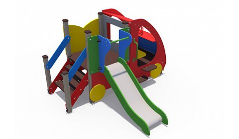 ДИФ 01280 Машинка с горкой Н-750