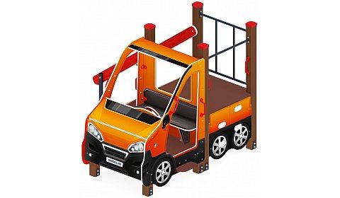 Машинка (оранжевая) - МФ 10.03.06-01