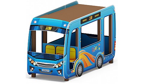 Автобус (синий) - Беседка - МФ 10.03.13