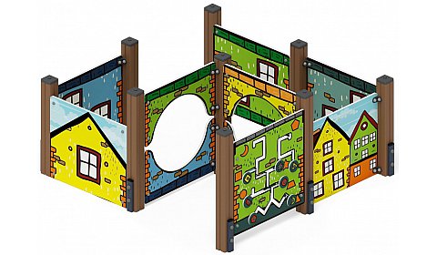 Лабиринт кубик 1 (город) МФ 20.01.01-01