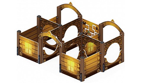 Лабиринт Кубик 2 (эко) МФ 20.01.02-02