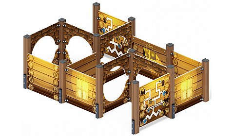 Лабиринт Кубик 3 (эко) МФ 20.01.03-02
