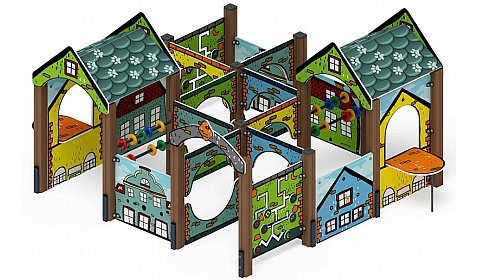 Лабиринт Кубик 4 (город) МФ 20.01.04-01