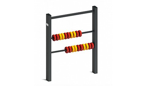 Игровое оборудование "Счеты на металлических столбах" ИО-11.4