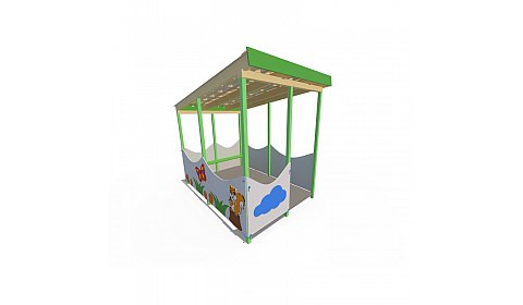 ДИФ 01330 Беседка Лужайка