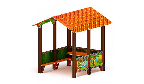 Домик большой 2 (Полянка) МФ 10.01.08-04