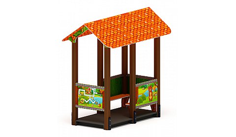 Домик средний 2 (Полянка) МФ 10.01.06-04