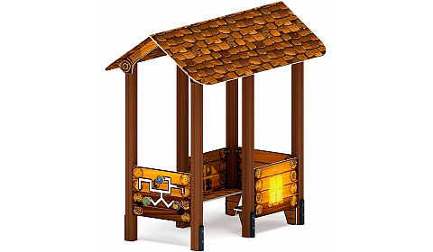 Домик средний 1 (Эко) МФ 10.01.05-02