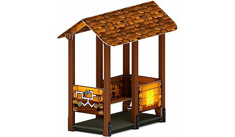 Домик средний 2 (Эко) МФ 10.01.06-02