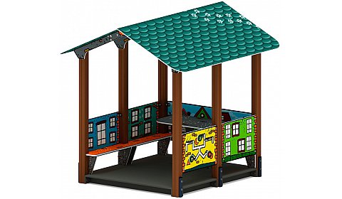 Домик большой 1 (Город) МФ 10.01.07-01