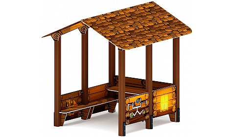 Домик большой 2 (Эко) МФ 10.01.08-02