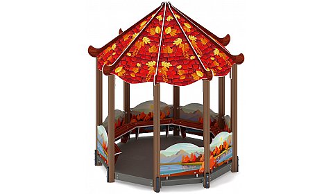 Беседка-пагода Карнавал (Осень) - МФ 10.22.01-20