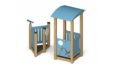 Игровое оборудование "Домик со штурвалом" ПСL-10