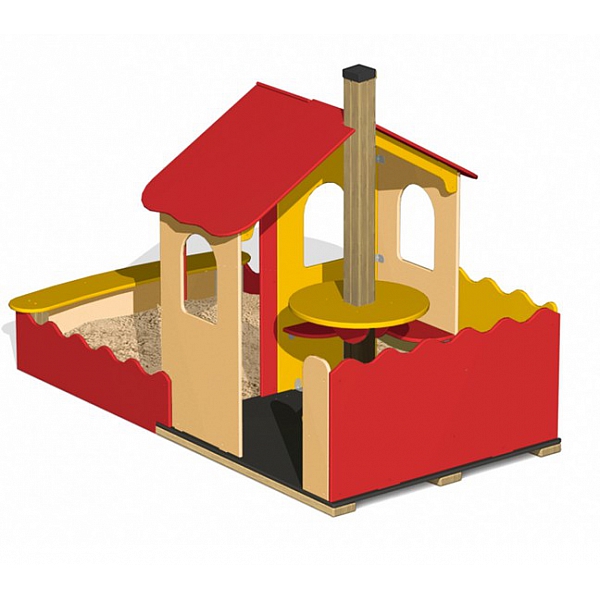 Домик "Комбо" с песочницей ПС-59.2