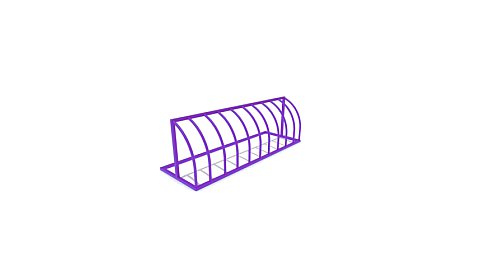 ДХО 04010 Велопарковка (под анкера)