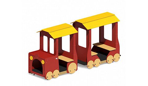 Игровое оборудование "Паровоз с вагончиком" ИО-01.4