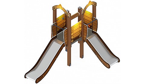 Карапуз (Эко) - ДИК 1.001.07-02 - Игровой комплекс Н=750 Н=900