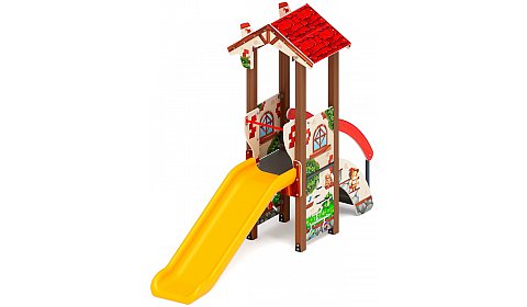 В гостях у сказки горка пластиковая Н 900 ДИК 1.05.01-22