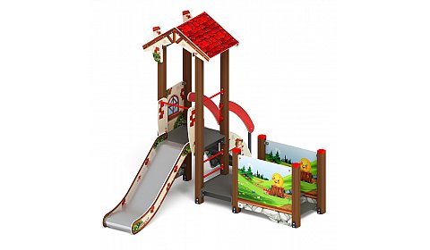 В гостях у сказки - ДИК 1.05.01-05.С - Игровой комплекс H=900