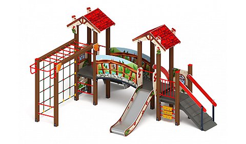 В гостях у сказки - ДИК 1.05.01-06.С - Игровой комплекс H=900