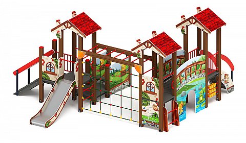 В гостях у сказки - ДИК 1.05.01-07.С - Игровой комплекс H=900