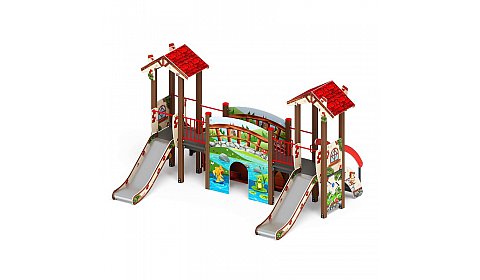 В гостях у сказки - ДИК 1.05.01-С - Игровой комплекс H=900