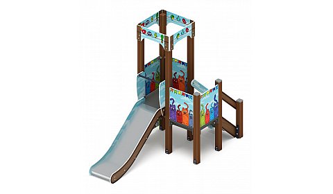 Королевство (Коты) - ДИК 1.15.01-11 - Игровой комплекс H=900