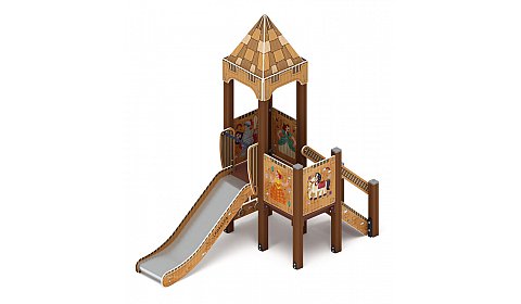 Королевство (Картонное) - ДИК 1.15.01-22 - Игровой комплекс H=900