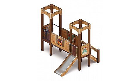 Королевство (Картонное) - ДИК 1.15.02-12 - Игровой комплекс H=750