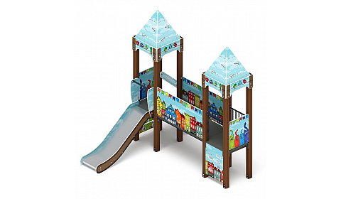 Королевство (Коты) - ДИК 1.15.06-21 - Игровой комплекс H=900