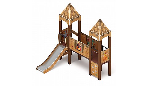 Королевство (Картонное) - ДИК 1.15.06-22 - Игровой комплекс H=900