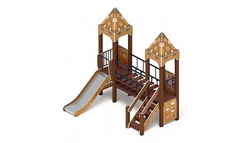 Королевство (Картонное) - ДИК 1.15.07-22 - Игровой комплекс H=900