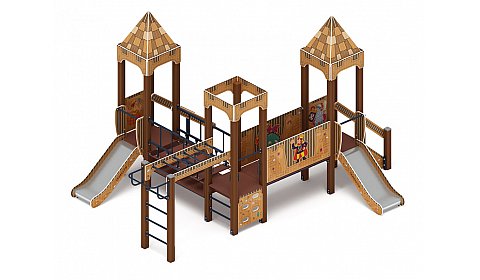 Королевство (Картонное) - ДИК 1.15.08-22 - Игровой комплекс H=750