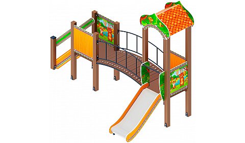 Полянка горка Н 750 ДИК 1.16.03-01