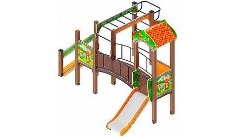 Полянка горка Н 750 ДИК 1.16.06-01